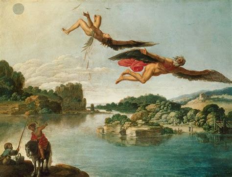 La Chute d'Icare!  A Symbolist Exploration Through Icarus' Tragic Descent