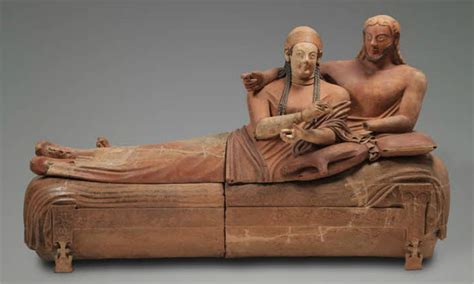 Sarcophagus of the Spouses! Unveiling an Ode to Eternal Love in Cold Marble