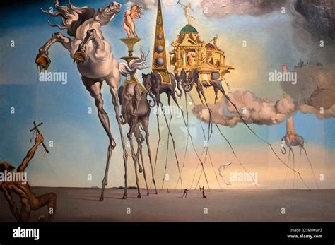  The Vision of Saint Anthony - Surrealism ja Mystiikka 17. Vuosisadan Egyptissä